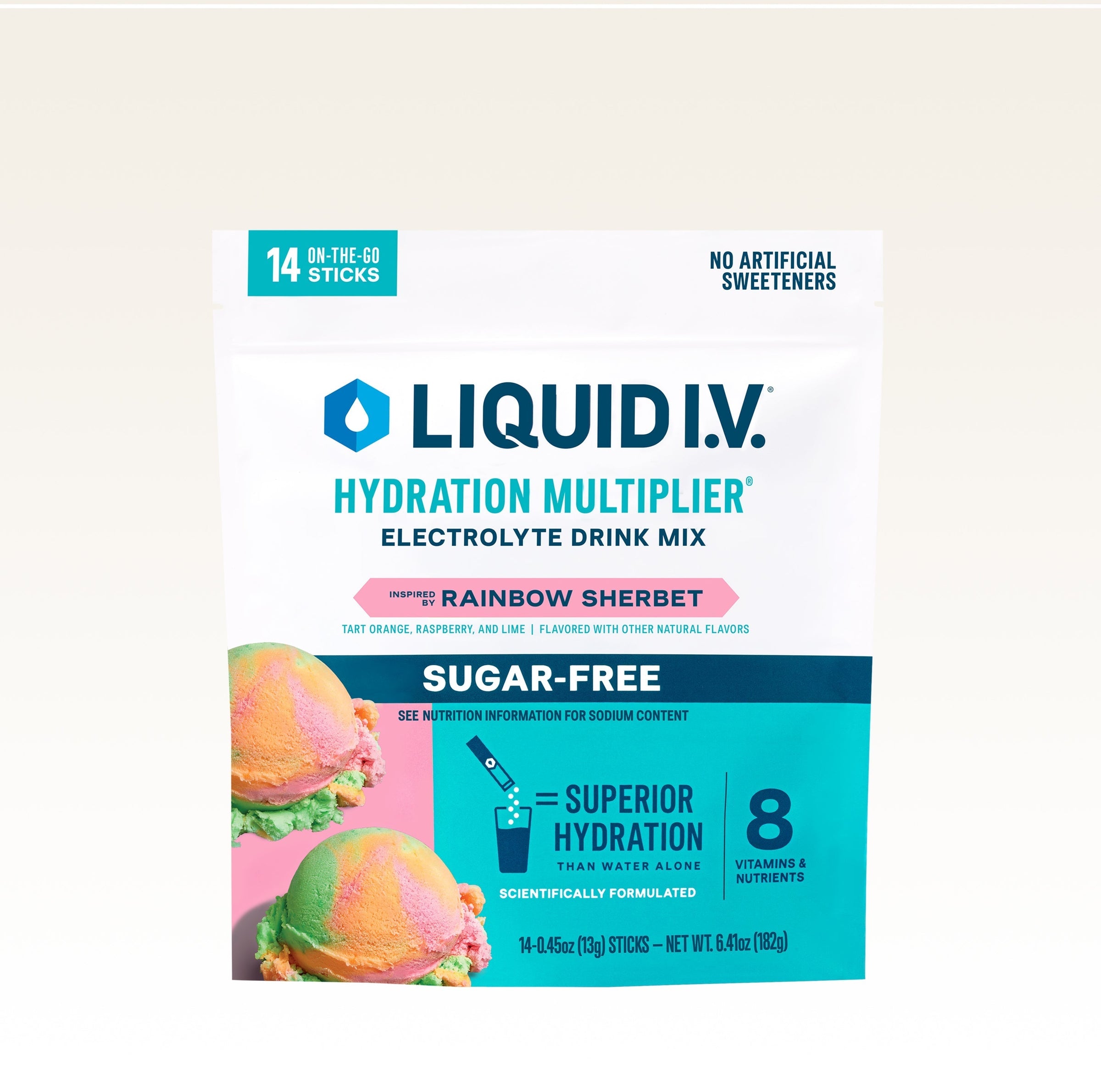 Rainbow Sherbet Hydration Multiplier® Sugar-Free - Fresh Daily Fit