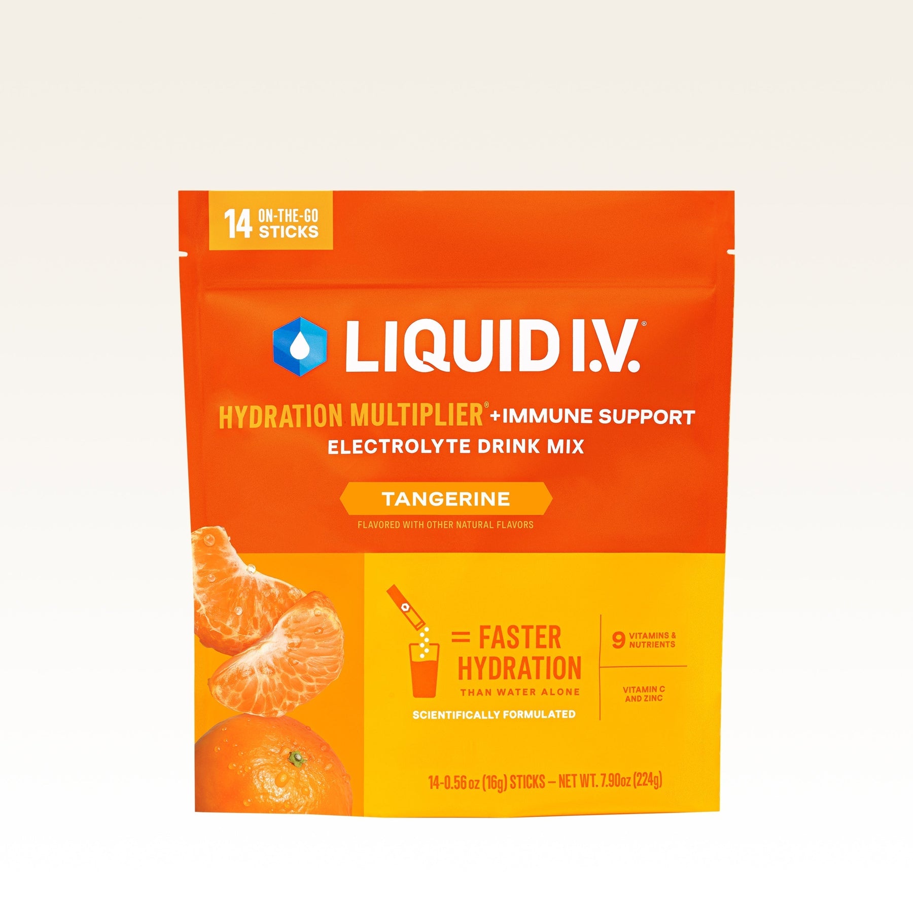 Tangerine Hydration Multiplier® +Immune Support - Active Citrus Hydration