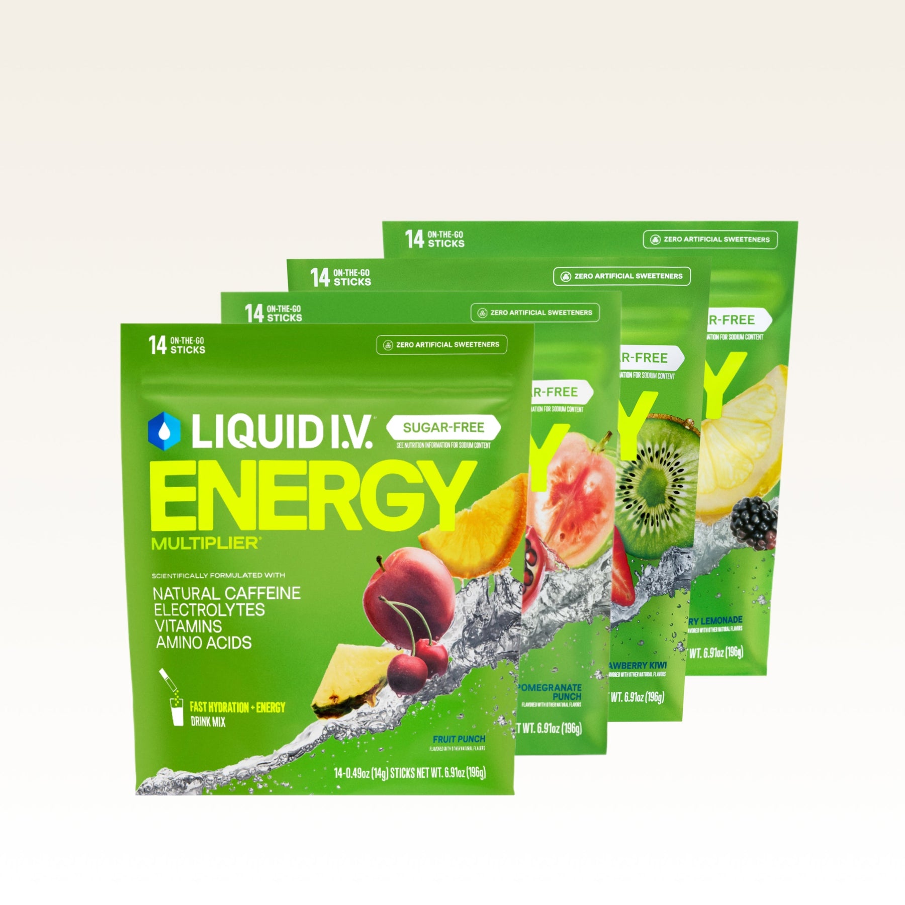 Sugar-Free Energy Fruity Bundle - Essential Daily Mix